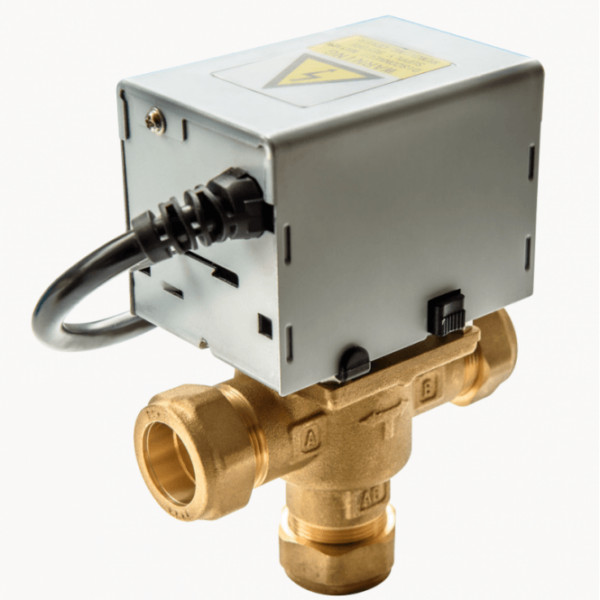 ESI 3 Port 22mm Motorised Zone Valve ESZV223LM